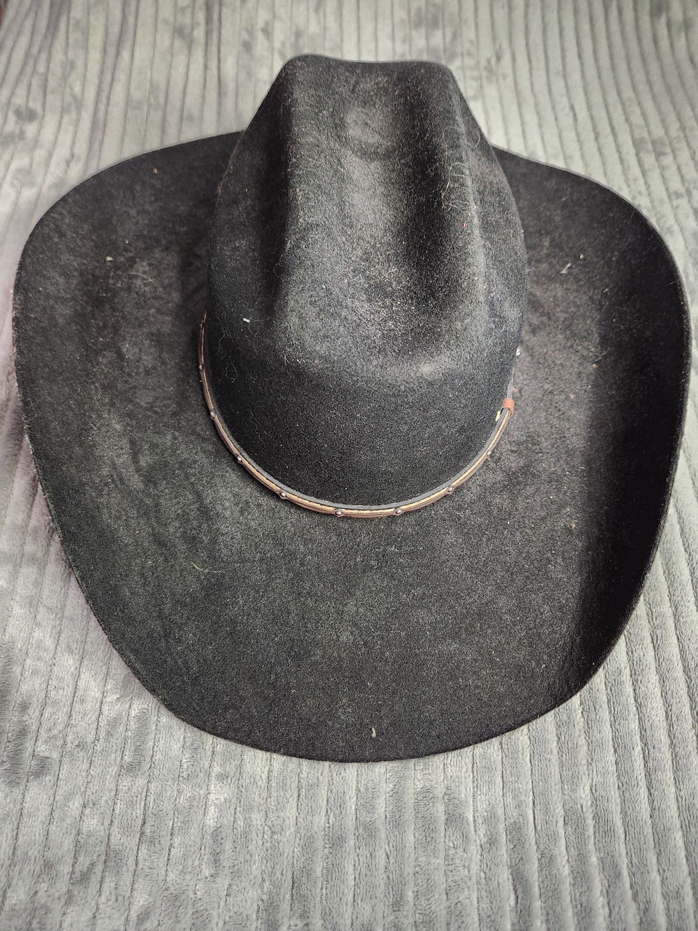 Cavender's ranch collectiom 3x wool Cowboy hat western Youth size 6 3/4